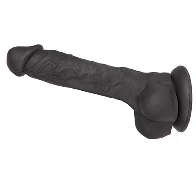 Lifelike Lover Luxe - Best Black Silicone Dildo
